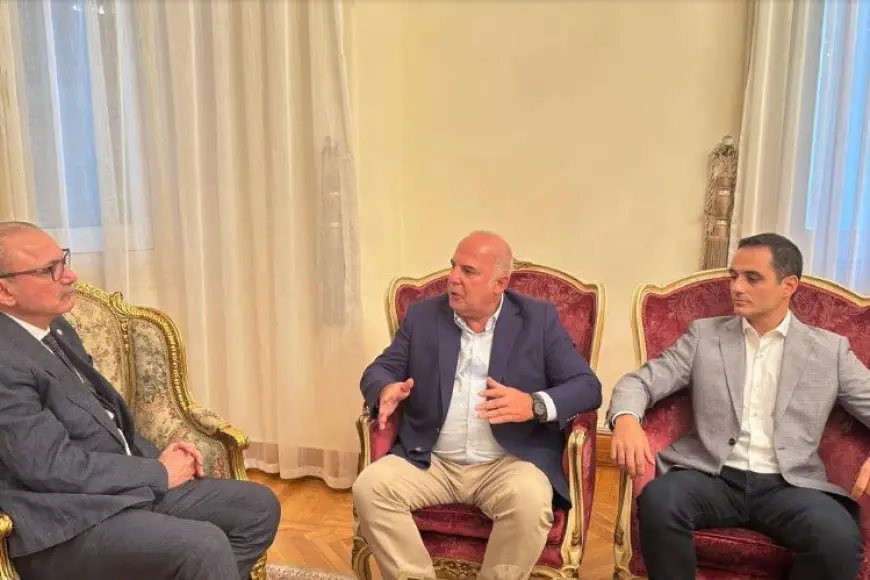 مسئولو شركة بولاريس يبحثون إنشاء منطقة صناعية بالعاصمة الإدارية