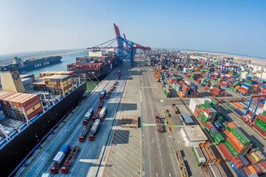 ميناء السويس: تصدير 24 ألف طن فوسفات ووصول 450 سيارة