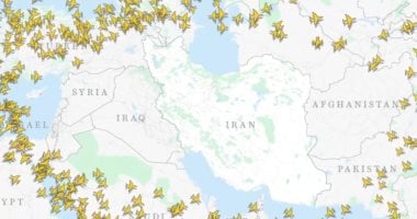 فلايت رادار: إيران تغلق مجالها الجوى باستثناء الرحلات الحاصلة على إذن