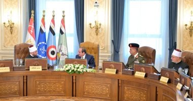 الرئيس السيسى يشهد اختبارات كشف الهيئة لدعاة الأوقاف بالأكاديمية العسكرية