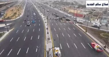 تشغيل تجريبي لمحور صلاح سالم الجديد بديلا لكوبري السيدة عائشة.. صور