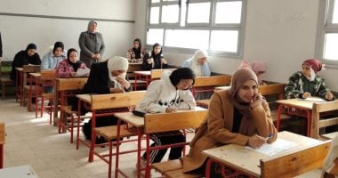 تداول أسئلة امتحان الجبر للشهادة الإعدادية بمحافظة الجيزة على صفحات الغش