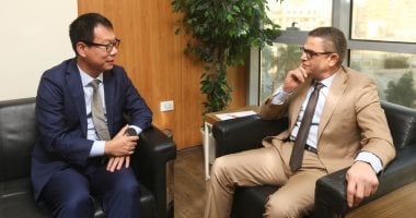 وفد من شركة هواوي يزور اليوم السابع ويشيد بالتطور المهني والتقني.. صور