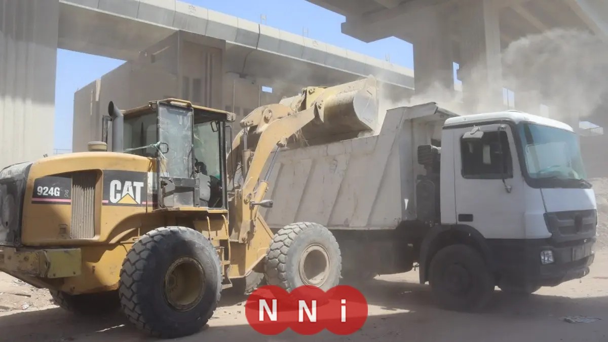 محافظة الجيزة: إزالة 500 طن من المخلفات والرتش تحت محور الفريق كمال عامر وحول مستشفى بولاق