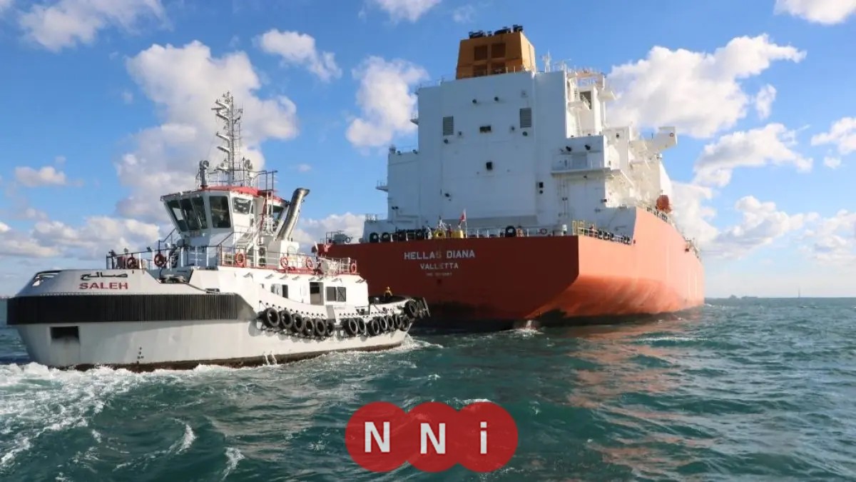 إنجاز تاريخي في ميناء دمياط: أول عملية تراكي ناجحة بين سفينة غاز مسال ووحدة تغويز عائمة