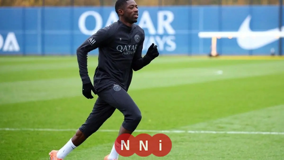 ديمبيلي يغيب عن باريس سان جيرمان في دوري أبطال أوروبا بسبب المرض