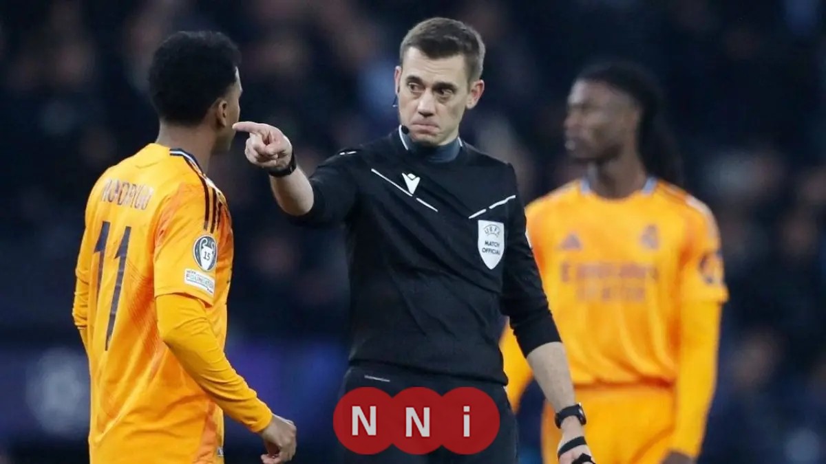 الحكم المفضل لريال مدريد يعود لمواجهة مانشستر سيتي في دوري أبطال أوروبا