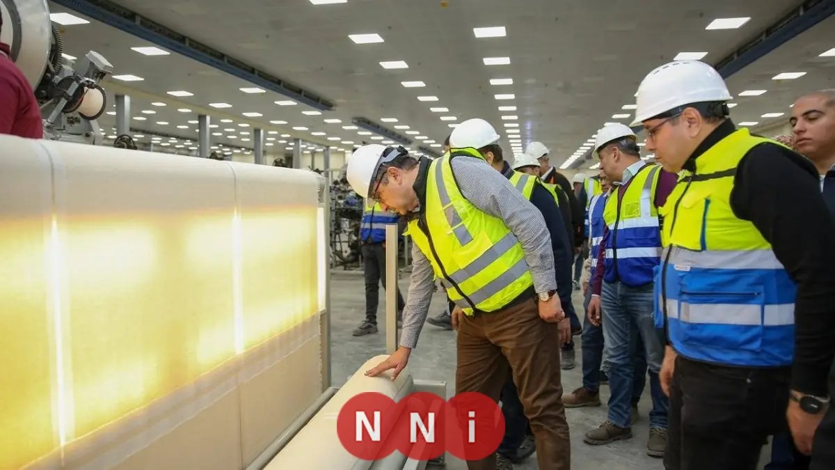 وزير قطاع الأعمال يتفقد تطوير غزل المحلة المرحلة الثانية ويعلن اكتمال المشروع بنجاح