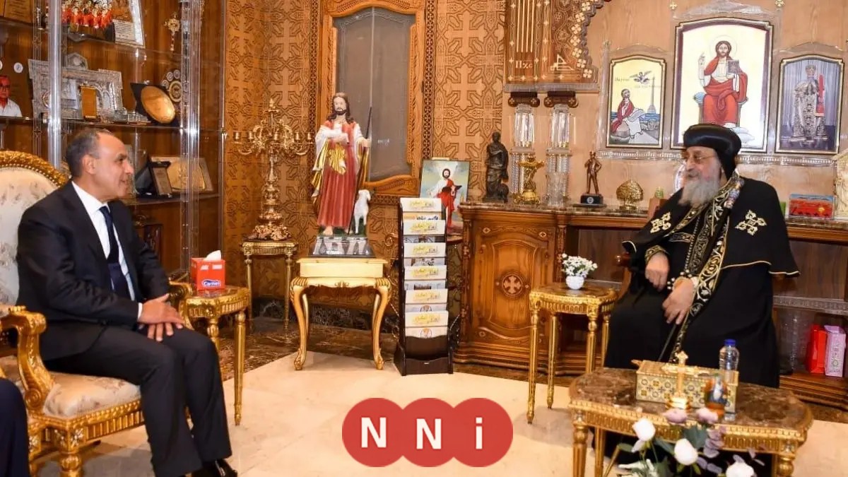 تهنئة وزير الخارجية لقداسة البابا تواضروس الثاني بمناسبة عيد الميلاد المجيد