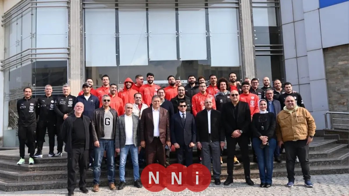 وزير الرياضة يشحن حماس لاعبي منتخب اليد قبيل انطلاق بطولة أمم أفريقيا