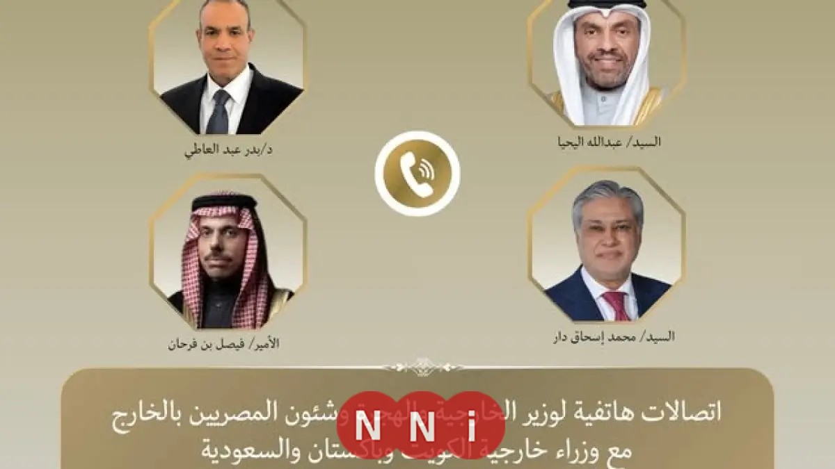 اتصالات مكثفة لوزير الخارجية مع السعودية والكويت وباكستان بشأن تطورات غزة