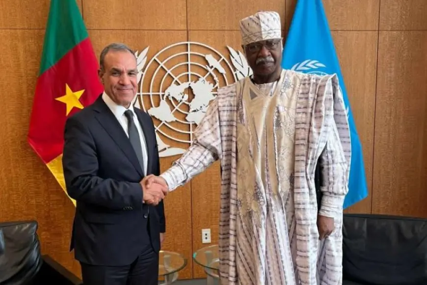 وزير الخارجية يلتقي رئيس الجمعية العامة للأمم المتحدة