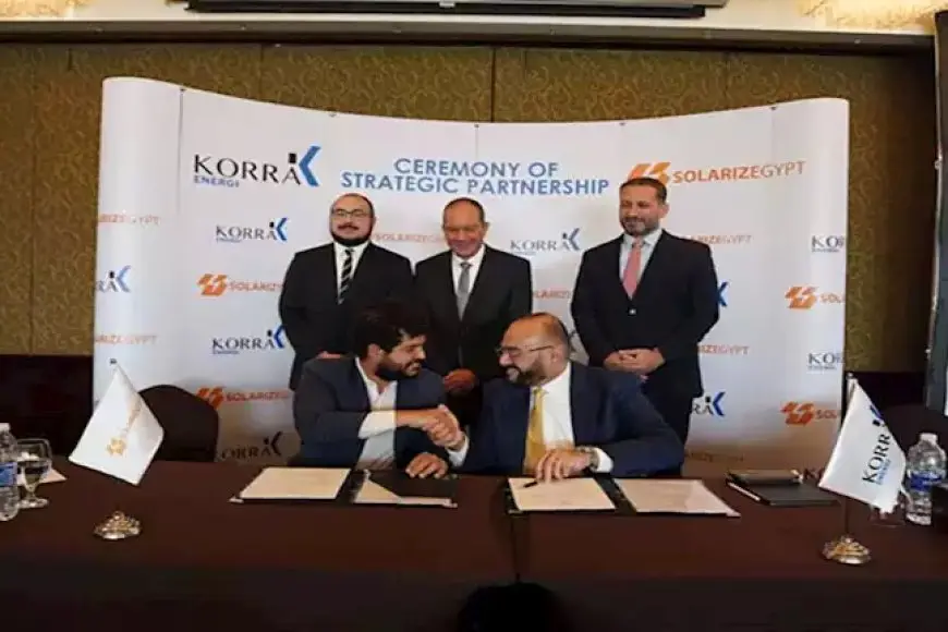 اتفاقية بين قرة إنرجي وسولاريز مصر لتعزيز التحول نحو الطاقة الخضراء