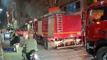 حريق في شقة بالطالبية يتسبب في وفاة رضيع