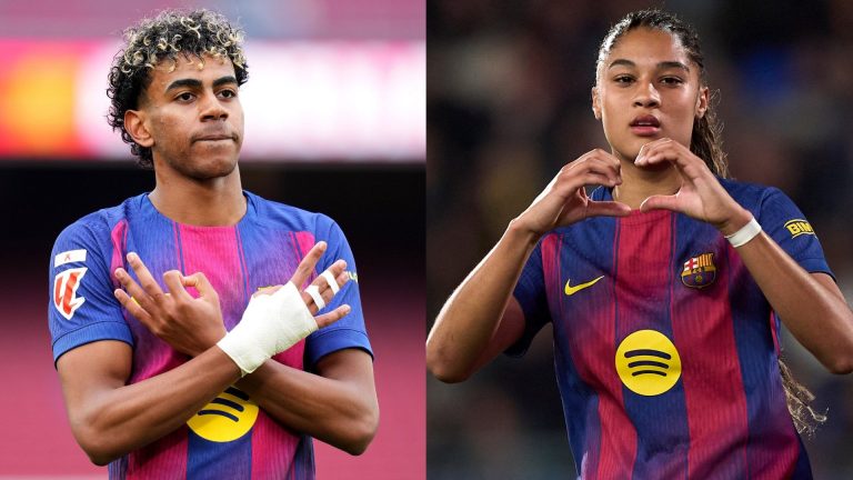 NXGN 2026: لاعبا برشلونة لامين يامال وسيدني شيرتينليب يتوجان كأفضل المواهب الشابة في كرة القدم | العربية Goal.com