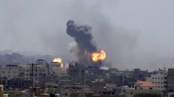 طيران الاحتلال يشن غارات عنيفة شرقي خان يونس بغزة