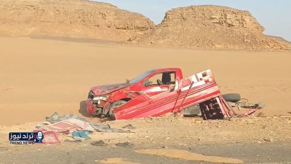 أسماء المصابين والمتوفين بحادث انقلاب سيارة نقل بطريق أسوان / أبو سمبل