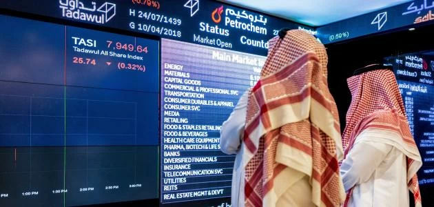 أسهم سوق السعودية تتداول بأكثر من ثمانية ونصف مليار ريال والمؤشر يصل إلى عشرة آلاف وتسعمئة وأربعة وتسعين نقطة