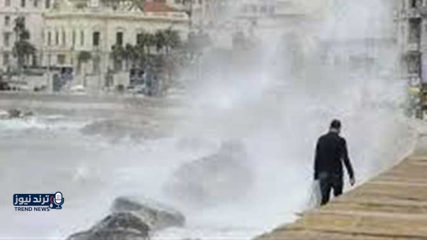 أمطار على الإسكندرية تزامنا مع نوة أنواء السلوم