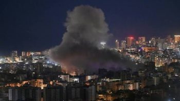 إطلاق صواريخ من لبنان يستهدف تل أبيب وانفجارات تهز مركز المدينة