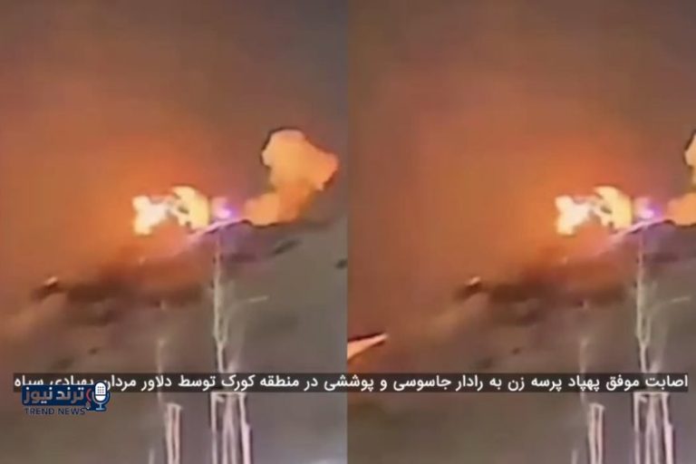 الحرس الثوري الإيراني يستهدف رادار تجسس في أربيل بطائرة مسيرة