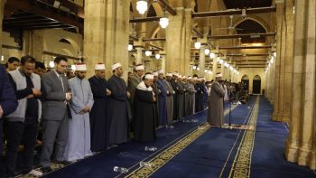 بث مباشر لصلاة العشاء والتراويح من الجامع الأزهر في ليلة العشرين من رمضان