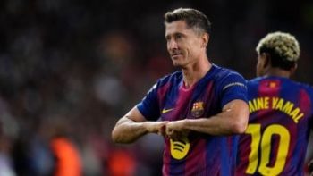 برشلونة يقدم عرضه التجديدي الأول لروبرت ليفاندوفسكي