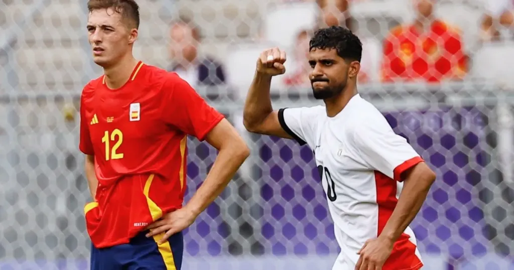 منتخب مصر ضد إسبانيا