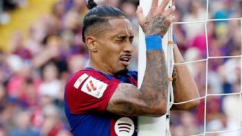 إصابة نجم برشلونة قبل مواجهة أتلتيكو مدريد في دوري الأبطال