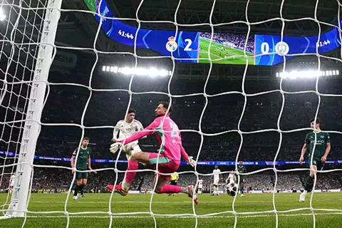 لقطات من مباراة ريال مدريد ومانشستر سيتي