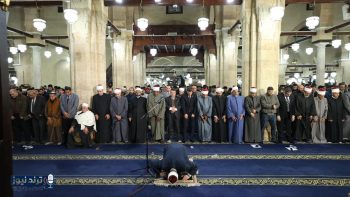 إقبال كبير على الجامع الأزهر في ليلة 19 رمضان ومشاركة متميزة للشباب في صلاة التراويح