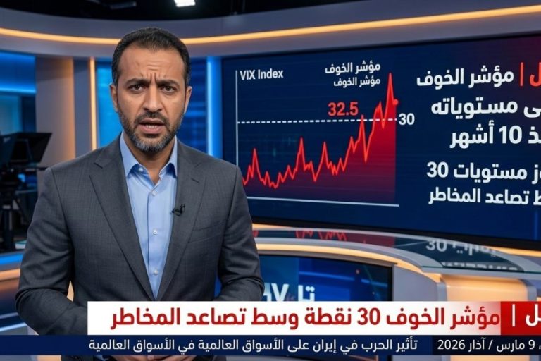 مؤشر الخوف في وول ستريت يقفز بنحو 18% لأعلى مستوياته