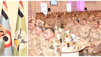وزير الدفاع يشيد بدور مقاتلي الدفاع الجوي في حماية سماء البلاد خلال لقائه بهم