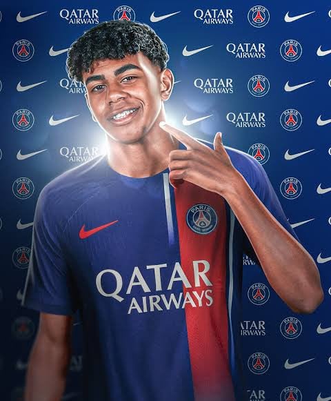 يعرض نادي باريس سان جيرمان 350 مليون يورو لإقناع برشلونة ببيع لامين يامال.