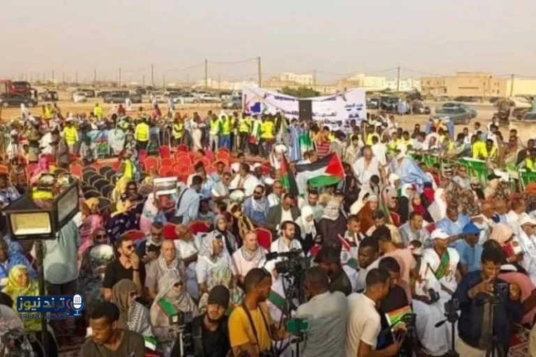 آلاف الموريتانيين يطالبون بوقف الإبادة الإسرائيلية في غزة
