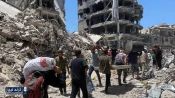 استشهاد 3 فلسطينيين بقصف إسرائيلي على منطقة المزرعة في دير البلح