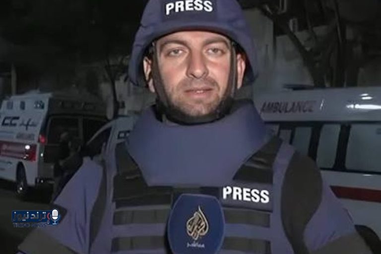 استشهاد محمد وشاح مراسل الجزيرة مباشر في قصف إسرائيلي بغزة