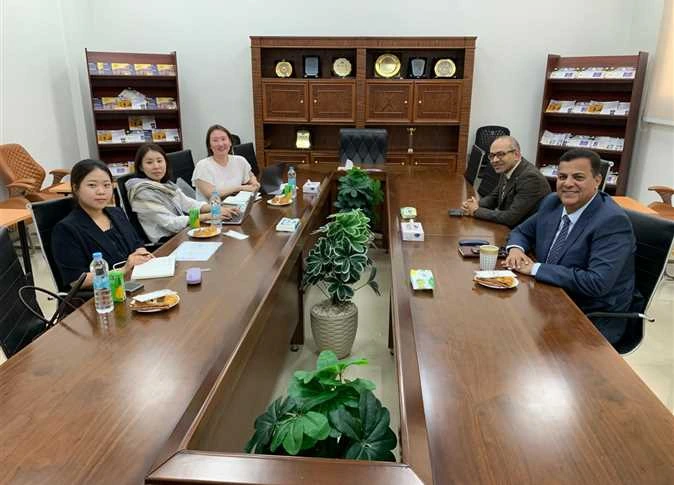 تعزيز التعاون المصري الكوري بجامعة بني سويف التكنولوجية