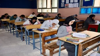 جدول امتحانات الصف الثاني الإعدادي محافظة الغربية الترم الثاني 2026 لطلاب العربي واللغات
