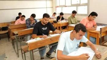 جدول امتحانات شهر أبريل للصف الأول والثاني الثانوي محافظة الفيوم 2026