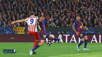 هدف سورلوث يلحق الهزيمة ببرشلونة في دوري الأبطال