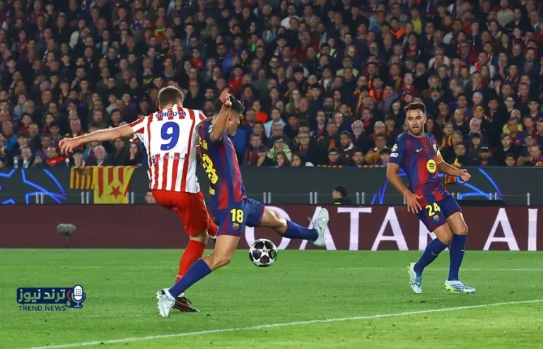 سورلوث يزيد من أوجاع البارسا.. شاهد هدف سورلوث ضد برشلونة في ربع نهائي دوري أبطال أوروبا
