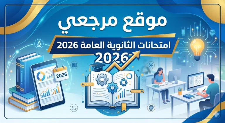 رسمياً.. جدول امتحانات الثانوية العامة 2026 الصف الثالث الثانوي (علمي وأدبي) الترم الثاني