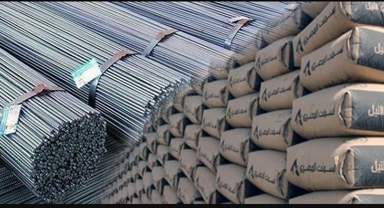 2000 جنيه .. هبوط غير متوقع في أسعار الحديد والأسمنت اليوم