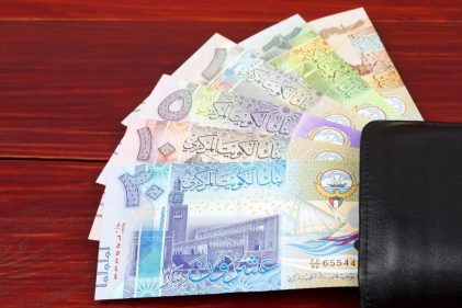 أسعار الدينار الكويتي تسجل ارتفاعا جديدا في البنوك المصرية بتعاملات 7 مايو