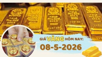 أسعار الذهب اليوم، 8 مايو: يقترب سعر الذهب في بورصة سان خوسيه من 168 مليون دونغ فيتنامي للأونصة.