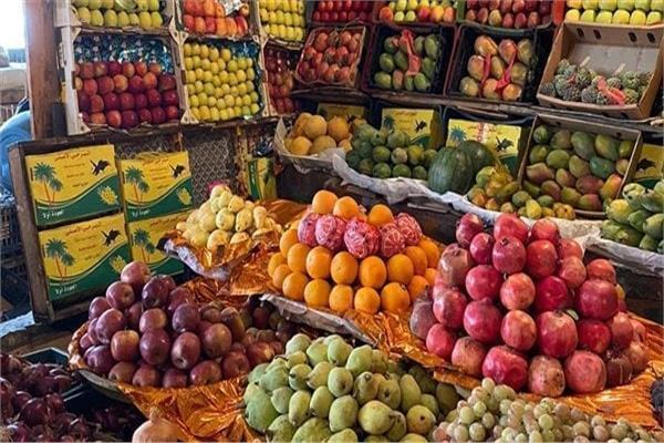 أسعار الفاكهة اليوم الجمعة 1 مايو في سوق العبور للجملة