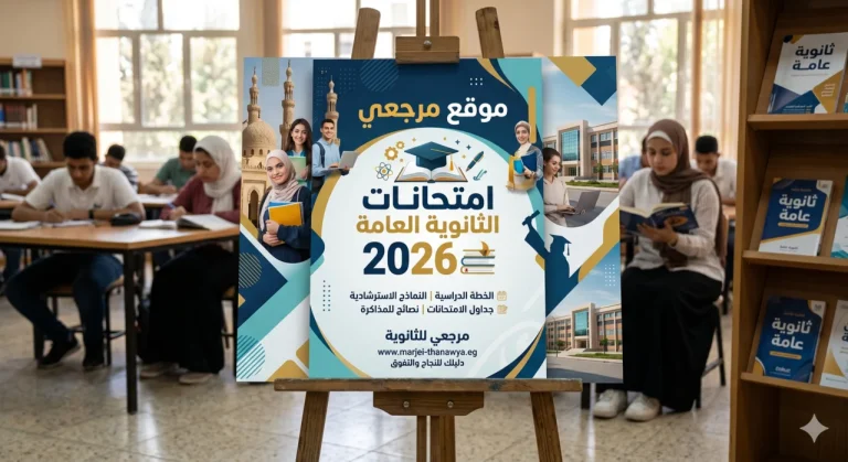 بدء العد التنازلي.. جدول امتحانات الثانوية العامة 2026 في مصر وخطة الوزارة لتأمين الامتحانات