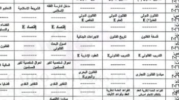 تبدأ 19 مايو.. ننشر جدول امتحان نهاية العام للقسم الإنجليزى بحقوق القاهرة