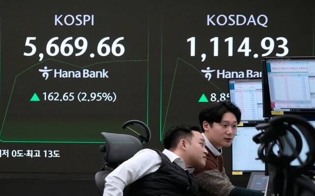 تراجع الأسهم الآسيوية مع انحسار موجة ارتفاع أسعار الرقائق